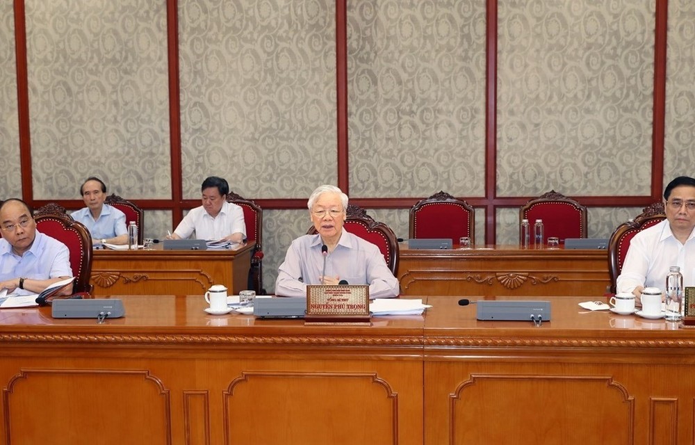 Party chief calls for extra efforts to combat COVID-19 ảnh 1