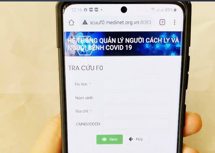 HCMC launches web portal of personal health records of Covid-19 patients ảnh 1