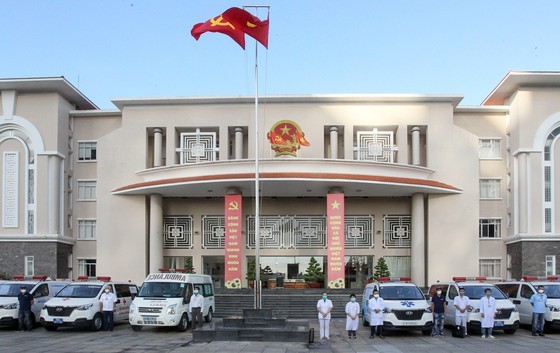 Thu Duc City launches ambulance service for Covid-19 patients ảnh 2