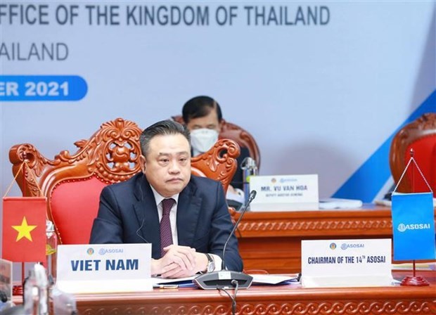Vietnam chairs opening ceremony of 15th ASOSAI Assembly ảnh 2