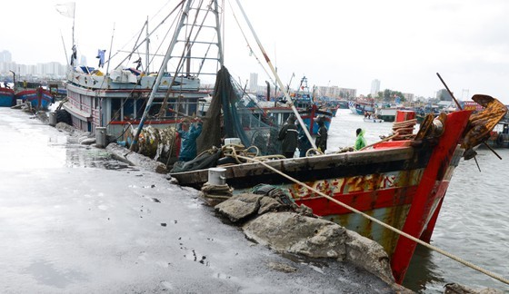 Central region prevents Typhoon Con Son amid Covid-19 pandemic ảnh 13