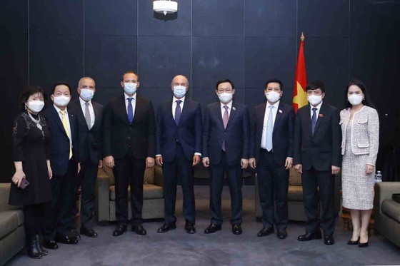 NA Chairman meets Finnish Prime Minister ảnh 3