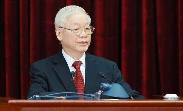 Party Central Committee’s fourth session focuses on Party building, purification ảnh 1