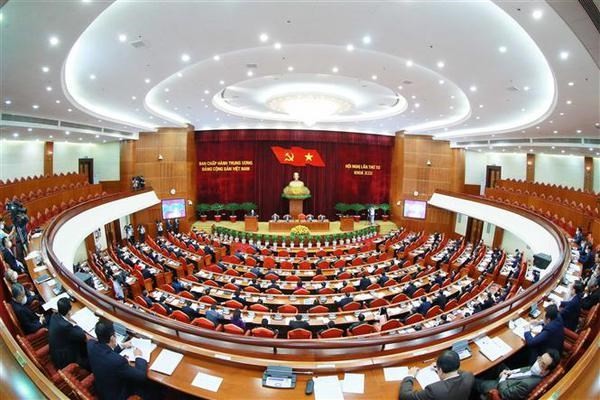 Party Central Committee’s fourth session focuses on Party building, purification ảnh 2