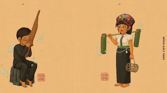 Art project using AR technology makes Vietnamese traditional costumes more vivid ảnh 1