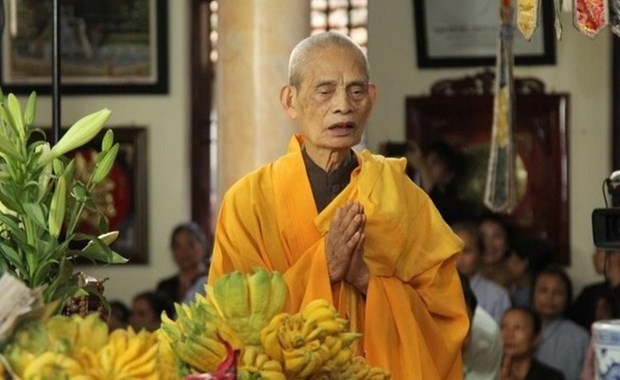 Supreme Patriarch of Vietnam Buddhist Sangha passes away ảnh 1