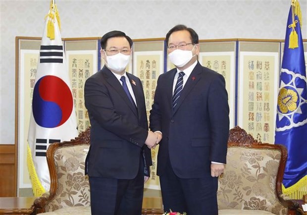 NA Chairman meets with RoK Prime Minister in Seoul ảnh 1
