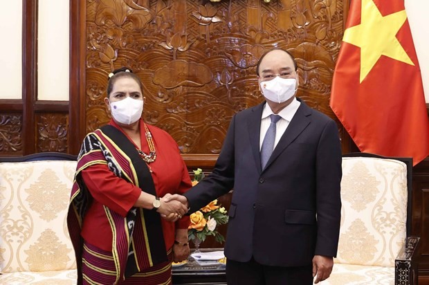 President Nguyen Xuan Phuc receives new foreign ambassadors ảnh 3