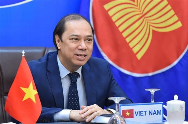 Vietnam attends virtual SOM to prepare for upcoming ASEAN AMMR ảnh 1