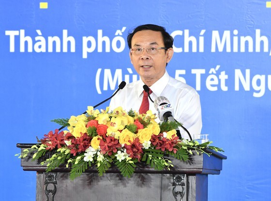 Tet meeting on Sai Gon- Cho Lon- Gia Dinh Revolutionary Tradition held ảnh 2