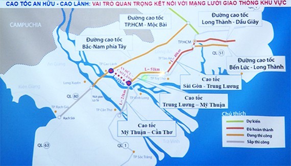 Cao Lanh-An Huu expressway needs investment capital of over VND6 trillion ảnh 1