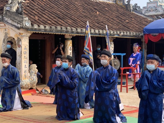 Quang Ngai organizes ritual commemorating soldiers of ancient Hoang Sa Flotilla ảnh 2