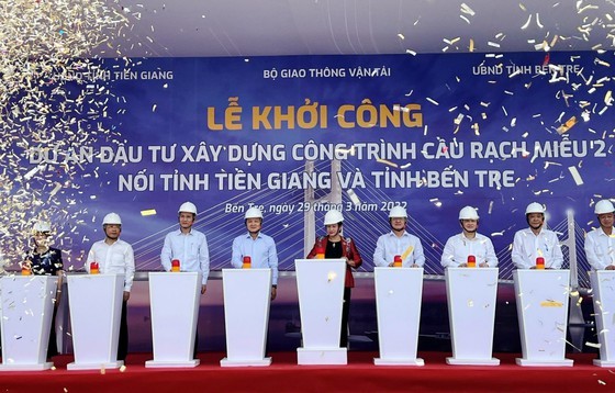 Groundbreaking ceremony held for Rach Mieu Bridge 2 ảnh 1