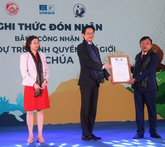 Ninh Thuan receives UNESCO certificate for Nui Chua National Park ảnh 1