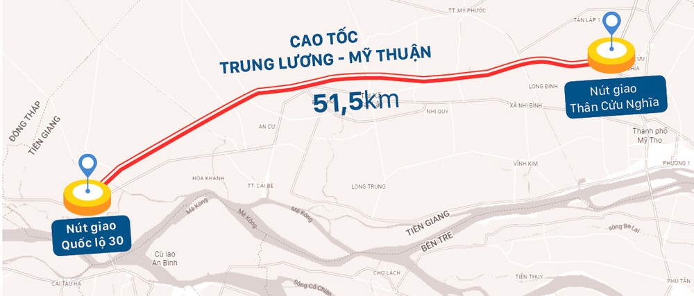 Trung Luong- My Thuan expressway inaugurated ảnh 4