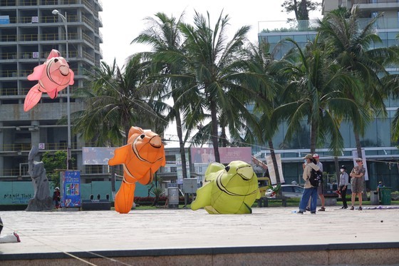 Colorful kites fill Da Nang sky on national holidays ảnh 4