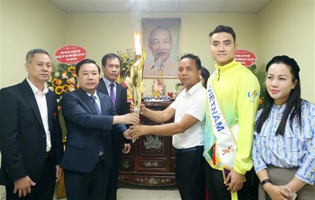 SEA Games 31 flame lighting ceremony held ảnh 2