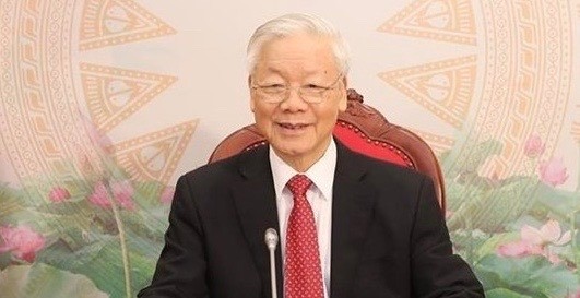 Party chief holds phone talks with CPP President, Cambodian PM ảnh 1