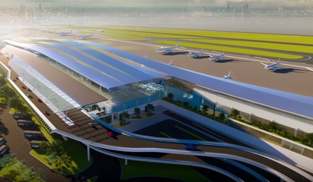 Design of Tan Son Nhat airport’s new terminal inspired by ‘Ao dai’ ảnh 1