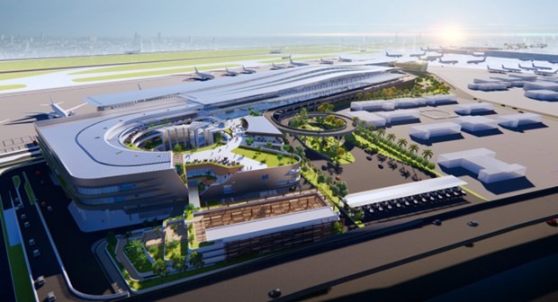 Design of Tan Son Nhat airport’s new terminal inspired by ‘Ao dai’ ảnh 2