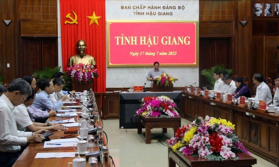 PM urges Hau Giang province to turn potential into development resources ảnh 1