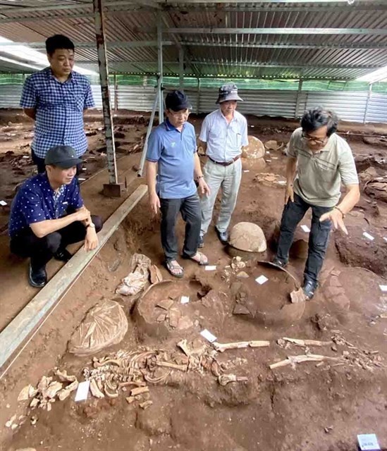 2,300-year-old skeleton unearthed in HCMC ảnh 1
