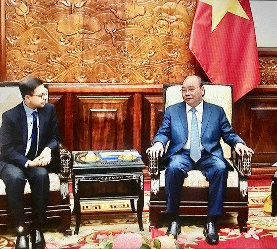State leader receives outgoing Indian ambassador ảnh 2