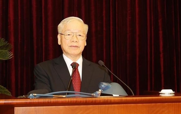 Party leader urges Party Central Committee to seek new measures for implementing ảnh 1