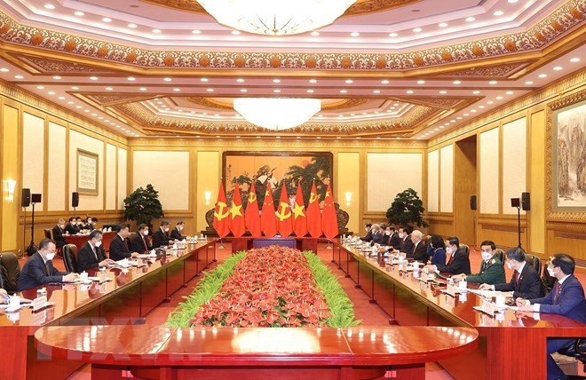 Vietnam, China issue joint statement ảnh 2