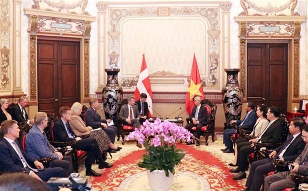 HCMC leader pledges to facilitate investment of Danish enterprises ảnh 2