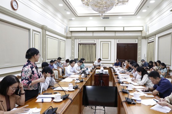 At the meeting (Photo: SGGP)