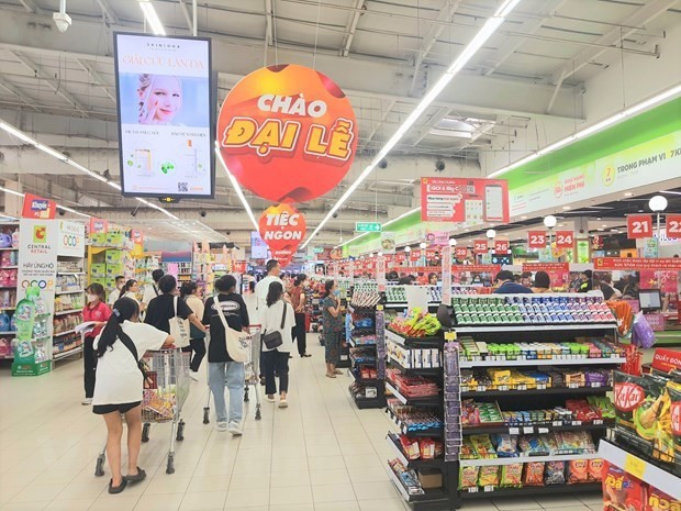The abundant goods supply has contributed to market stability. (Photo: VNA)