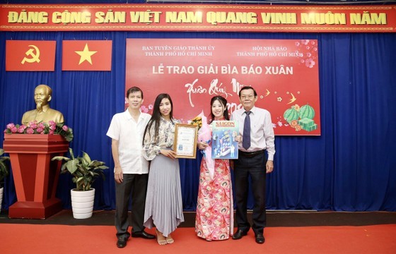 The Sai Gon Giai Phong (SGGP) Newspaper wins the second prize at the Lunar New Year Publication Cover Design Awards 2023. (Photo: SGGP) The Sai Gon Giai Phong (SGGP) Newspaper wins the second prize at the Lunar New Year Publication Cover Design Awards 2023. (Photo: SGGP)