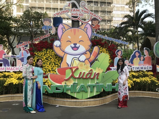 The Cardiology Center received the first prize for the best decorative work. (Photo: SGGP) The Cardiology Center received the first prize for the best decorative work. (Photo: SGGP)