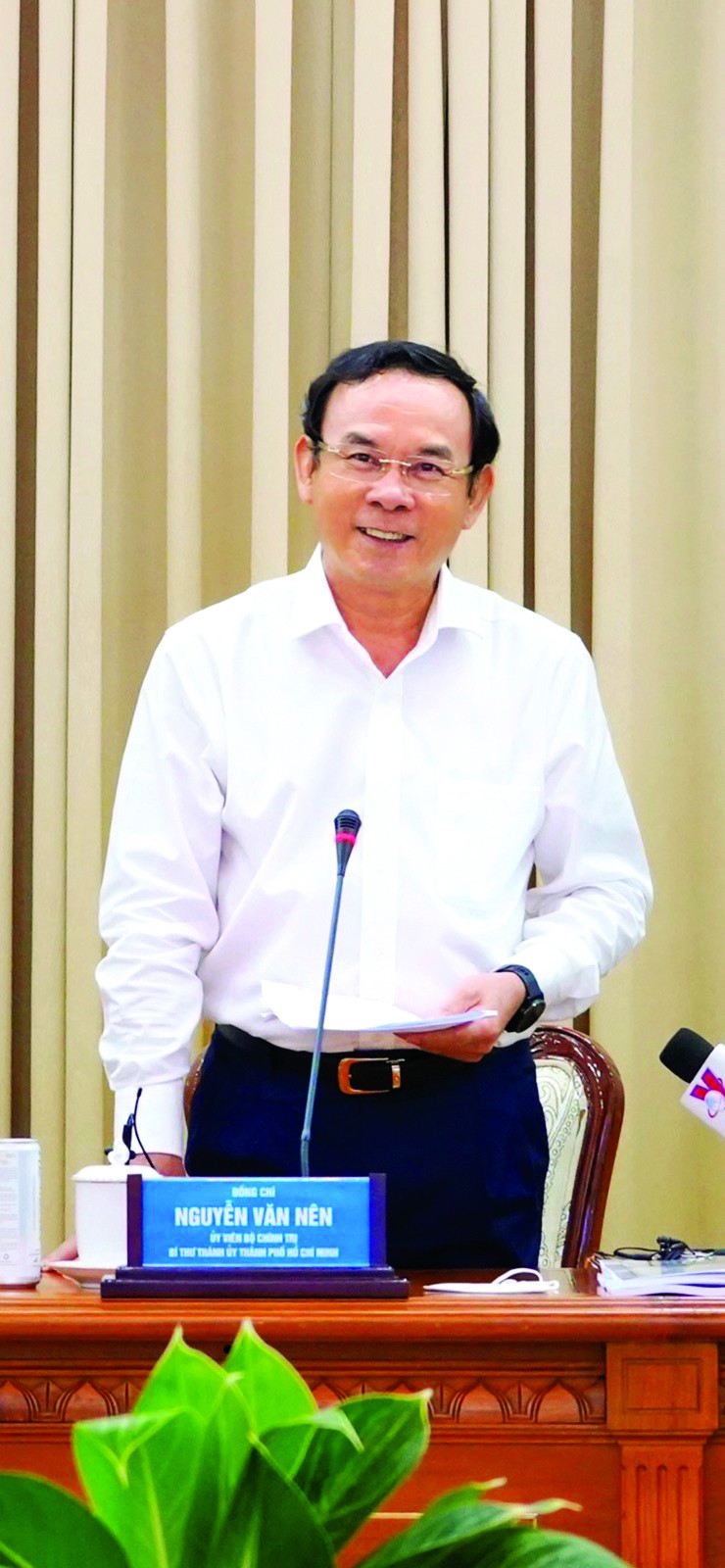 Secretary of the HCMC Party Committee Nguyen Van Nen