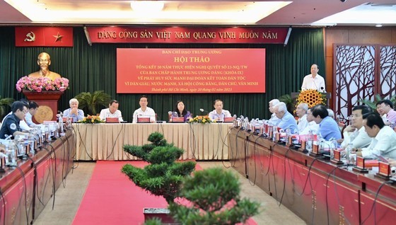 At the conference (Photo: SGGP)