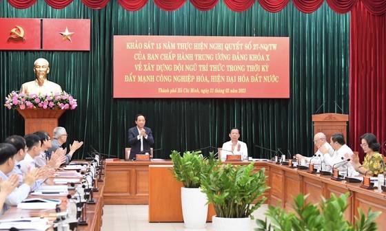 At the conference (Photo: SGGP)