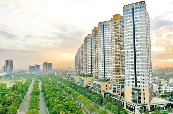 Apartment buildings in Thu Duc City, HCMC (Photo: SGGP)