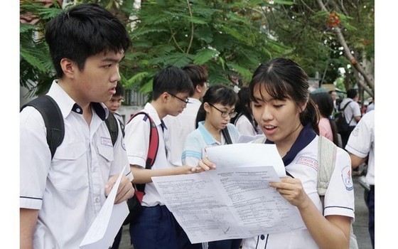 The national high school graduation exam for the academic year 2022- 2023 will take place on June 27-30. (Photo: SGGP)
