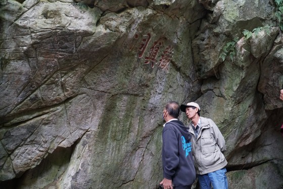 “Ma nhai” steles on Ngu Hanh Son Mountain (Photo: SGGP) “Ma nhai” steles on Ngu Hanh Son Mountain (Photo: SGGP)