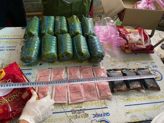 Drug trafficking ring from Laos to Vietnam busted (Photo: SGGP)