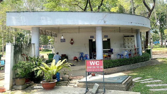A public toilet for children in Gia Dinh Park, Go Vap District (Photo: SGGP)