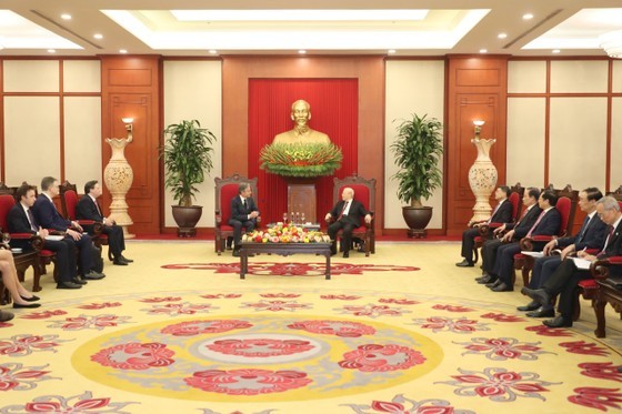 At the reception (Photo: SGGP)