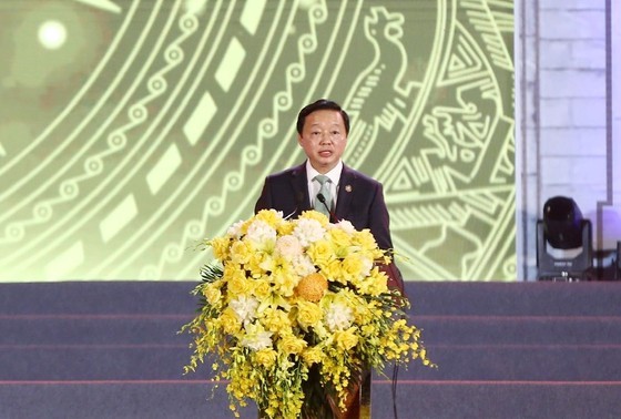 Deputy Prime Minister Tran Hong Ha speaks at the event. (Photo: SGGP)