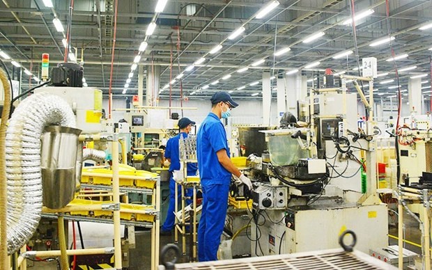 HCMC firms report difficulties amid rising industrial production. Illustrative image (Photo: VNA)