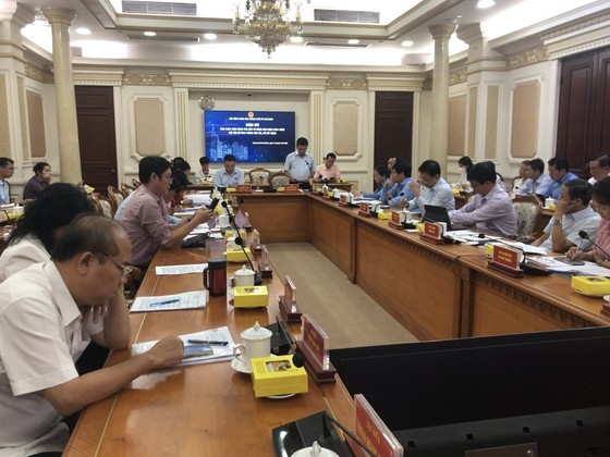 At the working session (Photo: SGGP)