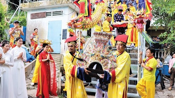 The Via Ba Chua Xu festival honors the holy lady of Sam Mountain in An Giang’s Chau Doc City. (Photo: SGGP)