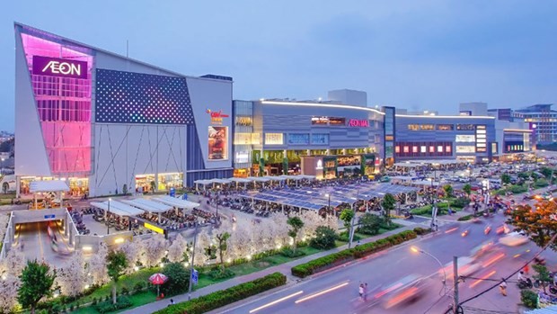 Vietnam is AEON's largest overseas investment market with more than US$1.18 billion. (Photo: baodautu.vn)