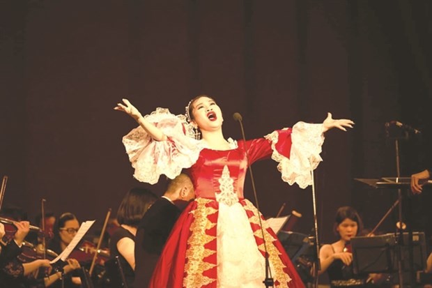 Dao To Loan, the famous soprano of the Vietnam National Opera and Ballet will perform in Paradiso dell’opera. (Photo: Vietnam National Opera and Ballet) Dao To Loan, the famous soprano of the Vietnam National Opera and Ballet will perform in Paradiso dell’opera. (Photo: Vietnam National Opera and Ballet)