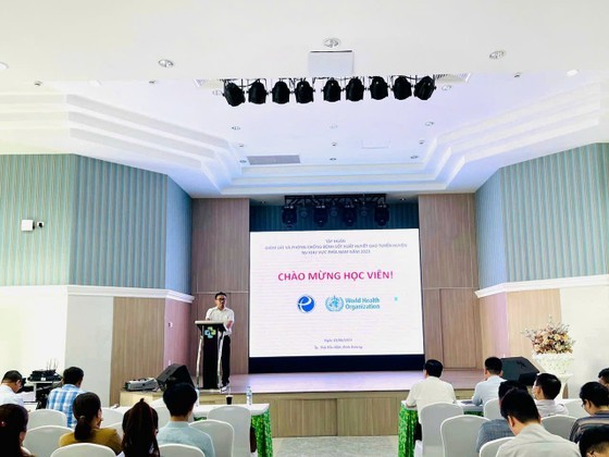 At the training course (Photo: SGGP)